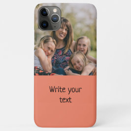 Funda Para iPhone 11 Pro Max simple mínimo añadir el texto navidades de fotos C