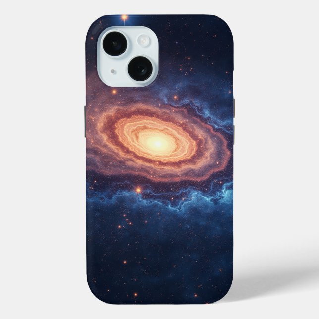 Funda De Case-Mate Para iPhone Simple Moderno : Galaxy Space Rock Guay (Reverso )
