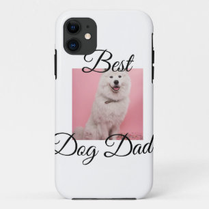 Funda Para iPhone 11 Simple regalo de foto de perro con nombre en color