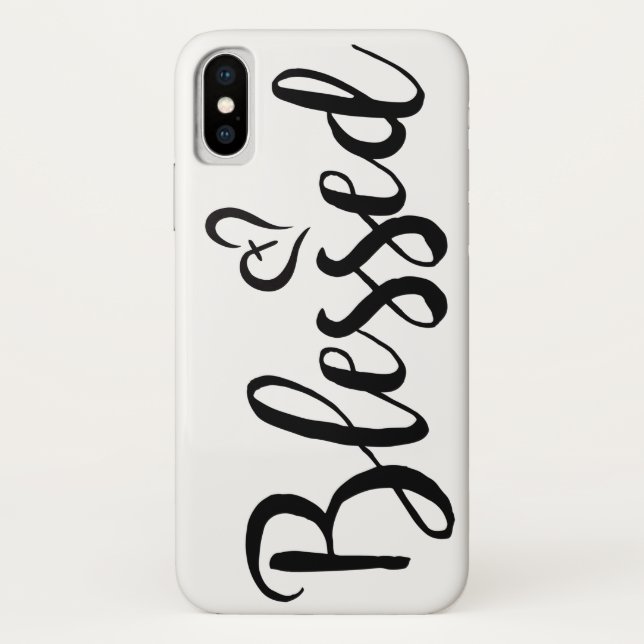 FUNDA DE Case-Mate PARA iPhone SIMPLEMENTE BENDICIONADO | (Reverso)