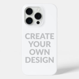 Funda Para iPhone 15 Pro Simplemente - Crea lo Tuyo