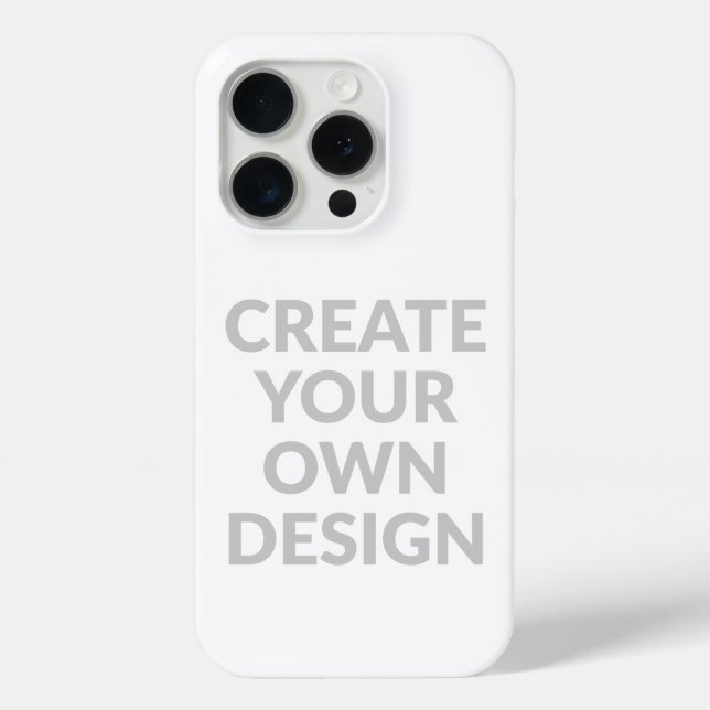 Funda De Case-Mate Para iPhone Simplemente - Crea lo Tuyo (Reverso )