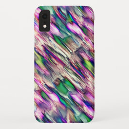 Funda Para iPhone XR Simulación de rocas o estalagmitas con colores lla