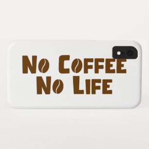 Funda Para iPhone XR Sin café sin vida