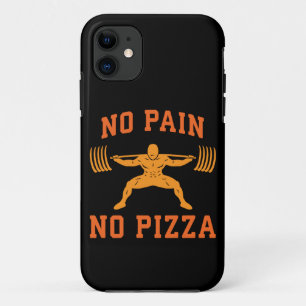 Funda Para iPhone 11 Sin dolor, sin pizza - carbohidratos - Graciosa No