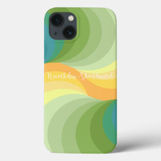 Funda Para iPhone 13 Sin embargo ella persistió en el estuche para iPho