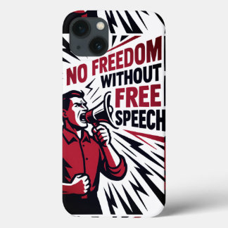 Funda Para iPhone 13 "Sin libertad de expresión"