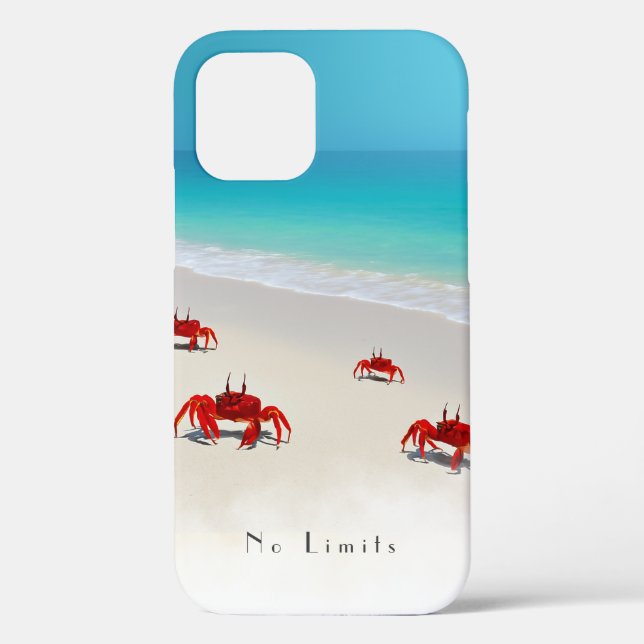 Funda De Case-Mate Para iPhone Sin límites — iPhone 12 Funda duro 4 cangrejos (Reverso )