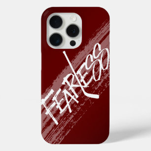 Funda Para iPhone 15 Pro Sin miedo (hockey)
