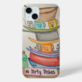 Funda Para iPhone 15 Mini Sin platos sucios