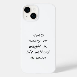 Funda Para iPhone 14 De Case-Mate Sin un estuche para iPhone de voz
