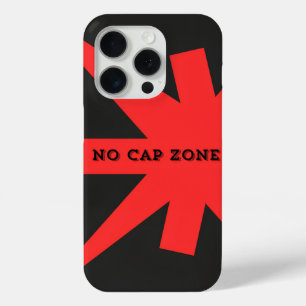 Funda Para iPhone 15 Pro Sin zona de cierre Impresión de arte rojo negrita