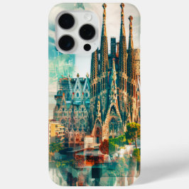Funda Para iPhone 15 Pro Max Sinfonía de Barcelona: Sagrada Familia
