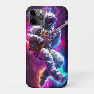 Funda Para iPhone 11 Pro Sinfonía del vacío Astronauta Neon Cyberpunk