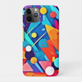 Funda Para iPhone 11 Pro Sinfonía geométrica del color
