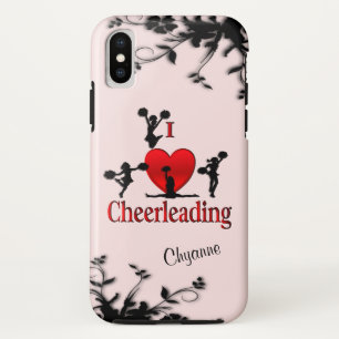 Funda Para iPhone X Singular animadora de corazón