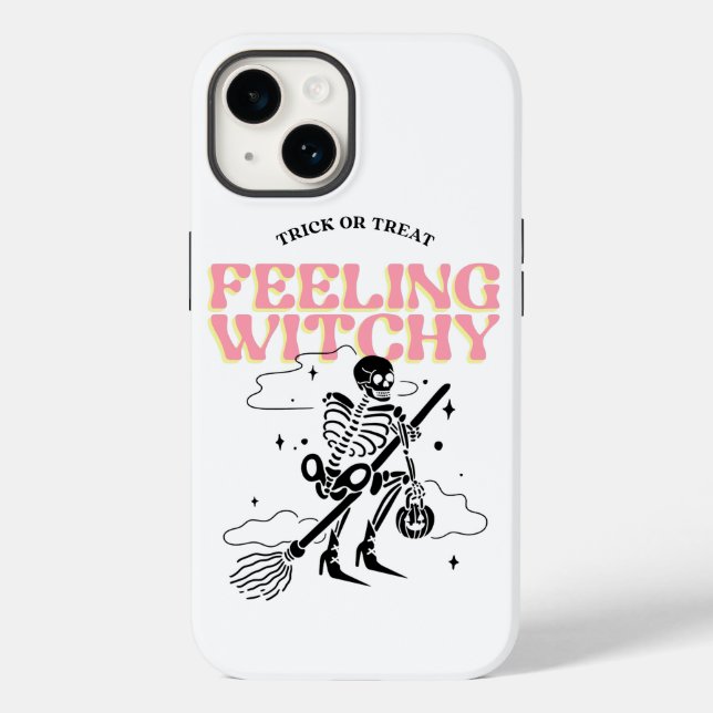 Funda De Case-Mate Para iPhone Sintiéndose bruja (Reverso )