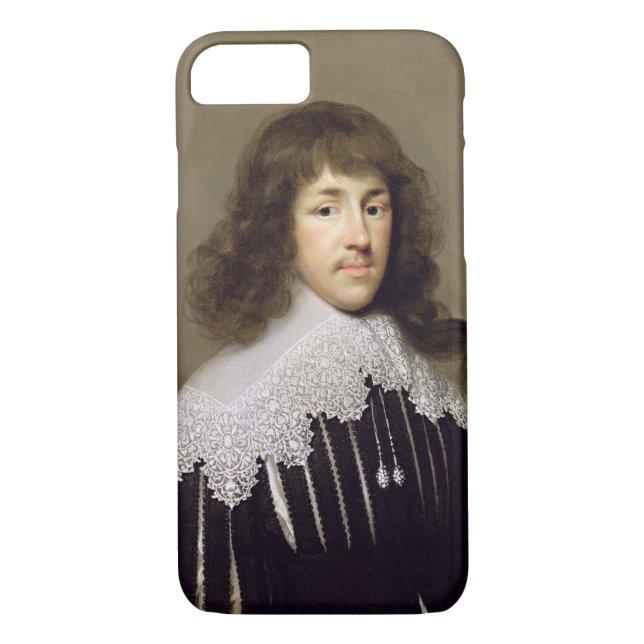 Funda De Case-Mate Para iPhone Sir Francisco Godolphin, 1633 (aceite en lona) (Reverso)
