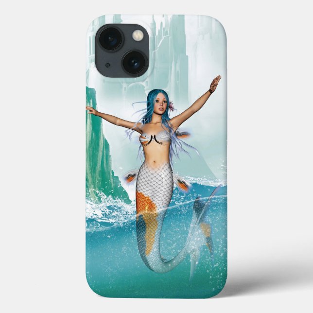 Funda De Case-Mate Para iPhone Sirena (Reverso)