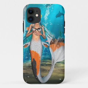 Funda Para iPhone 11 Sirena Azul