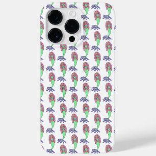 Funda Para iPhone 14 Pro Max De Case-Mate sirena de arco iris rosa azul violeta verde rizo n