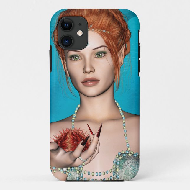 Funda De Case-Mate Para iPhone Sirena del Océano (Reverso)