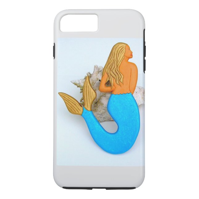 Funda De Case-Mate Para iPhone sirena dorada (Reverso)