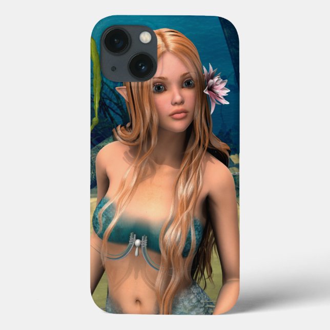 Funda De Case-Mate Para iPhone Sirena Encantadora (Reverso)