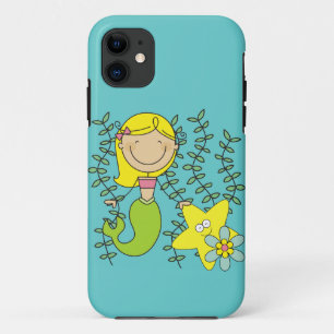 Funda Para iPhone 11 Sirena rubia