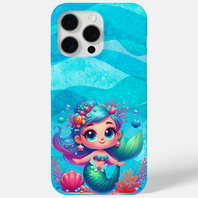 Funda De Case-Mate Para iPhone Sirena submarina (Reverso )