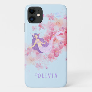 Funda Para iPhone 11 Sirenita bajo el mar para Chicas