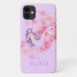 Funda Para iPhone 11 Sirenita dulce de Chicas bajo el mar