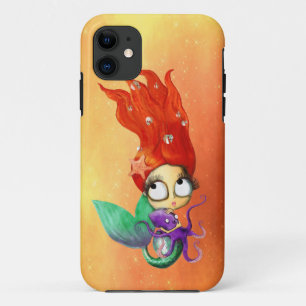 Funda Para iPhone 11 Sirenita fantasmal con pulpo