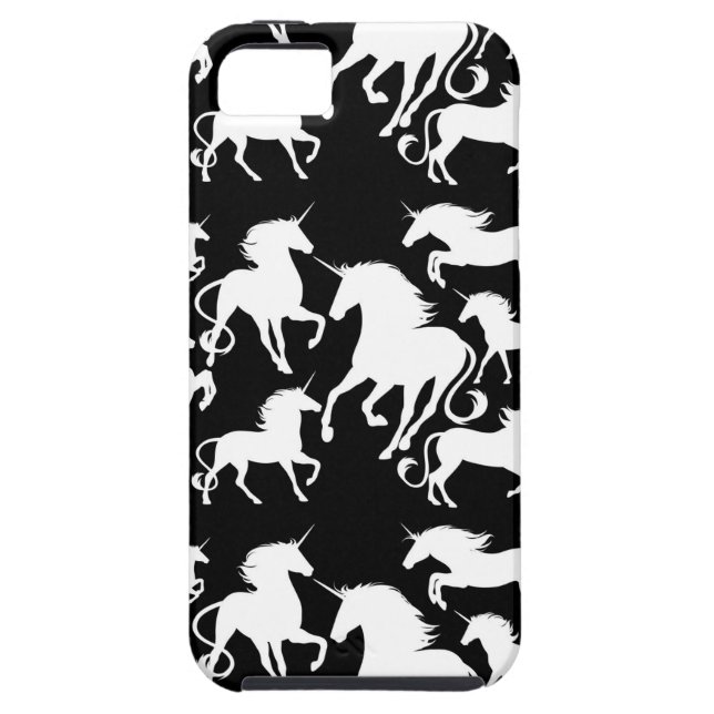 Funda De Case-Mate Para iPhone sistema de unicornios (Atrás)