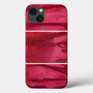 title_seo2 Sistema del extracto rojo de la acuarela pintado a