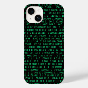 Funda Para iPhone 14 De Case-Mate Sistema numérico binario verde