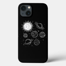 Funda Para iPhone 13 Sistema solar