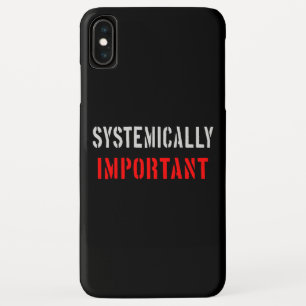 Funda Para iPhone XS Max Sistemáticamente importante