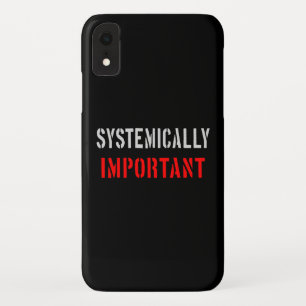 Funda Para iPhone XR Sistemáticamente importante