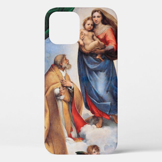 Funda De Case-Mate Para iPhone Sistine Madonna, Raphael (Reverso )