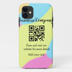 Funda Para iPhone 11 sitio web de empresa de negocios simple código de 