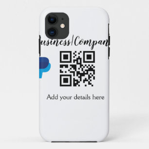 Funda Para iPhone 11 sitio web de empresa de negocios simple código de 