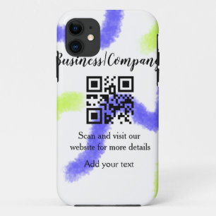 Funda Para iPhone 11 sitio web de empresa de negocios simple código de 