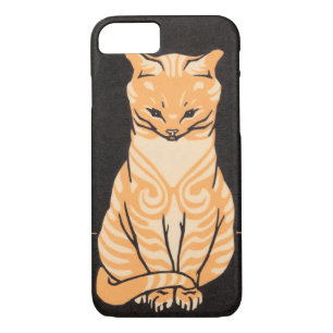 Funda Para iPhone 8/7 Sitting Cat, Julie de Graag