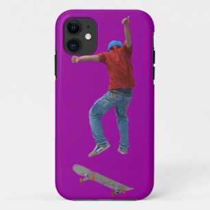 Funda Para iPhone 11 Skateboarder consigue algo de Air Action Street Ku