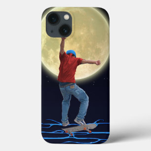 title_seo2 Skateboarder y Full Moon 2 Action Sports Art