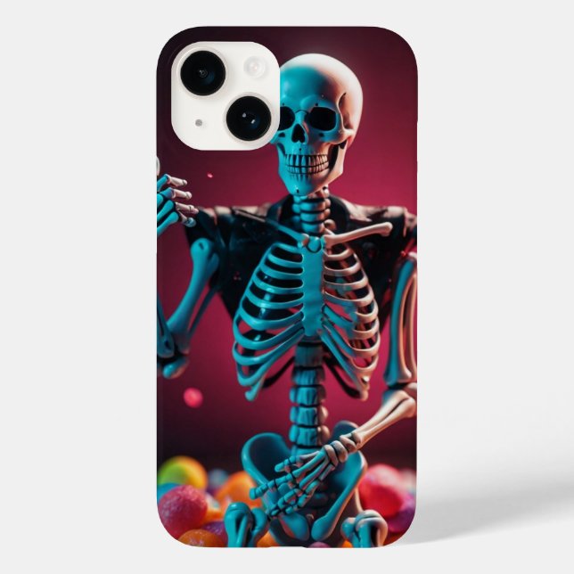 Funda De Case-Mate Para iPhone Skeleton Candy (Reverso )