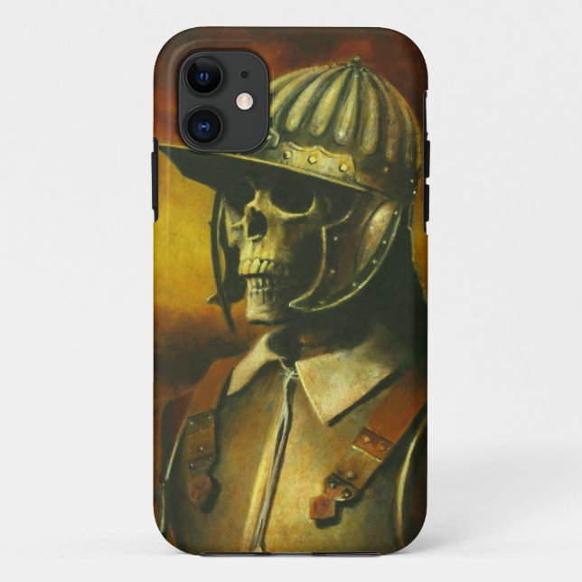 Funda De Case-Mate Para iPhone Skeleton Civil War Roundhead iPhone 5 Funda-mate (Reverso)