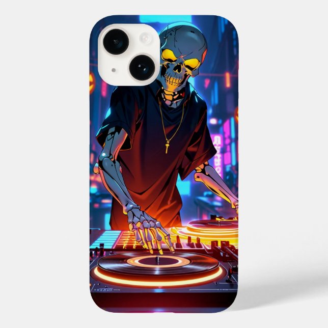 Funda De Case-Mate Para iPhone Skeleton DJ (Reverso )