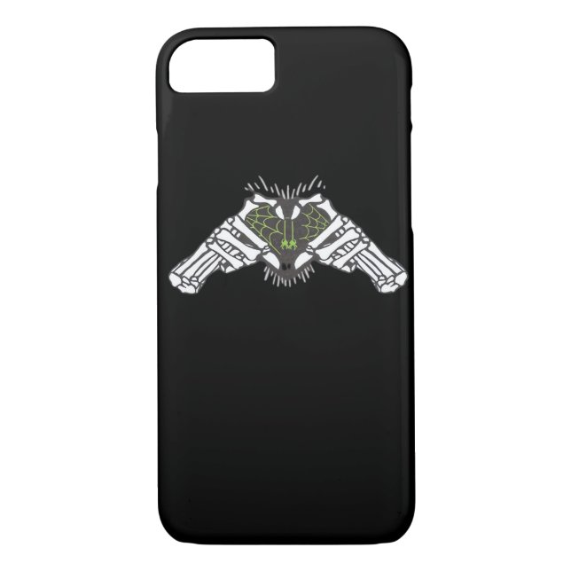Funda De Case-Mate Para iPhone Skeleton Spider Heart (Reverso)